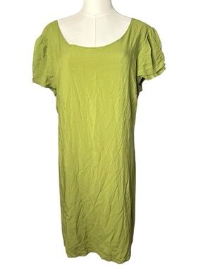 ModCloth Always on the Way Green Swing Dress Size XL